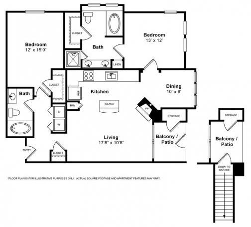 Unit 1011 1011 floor plan